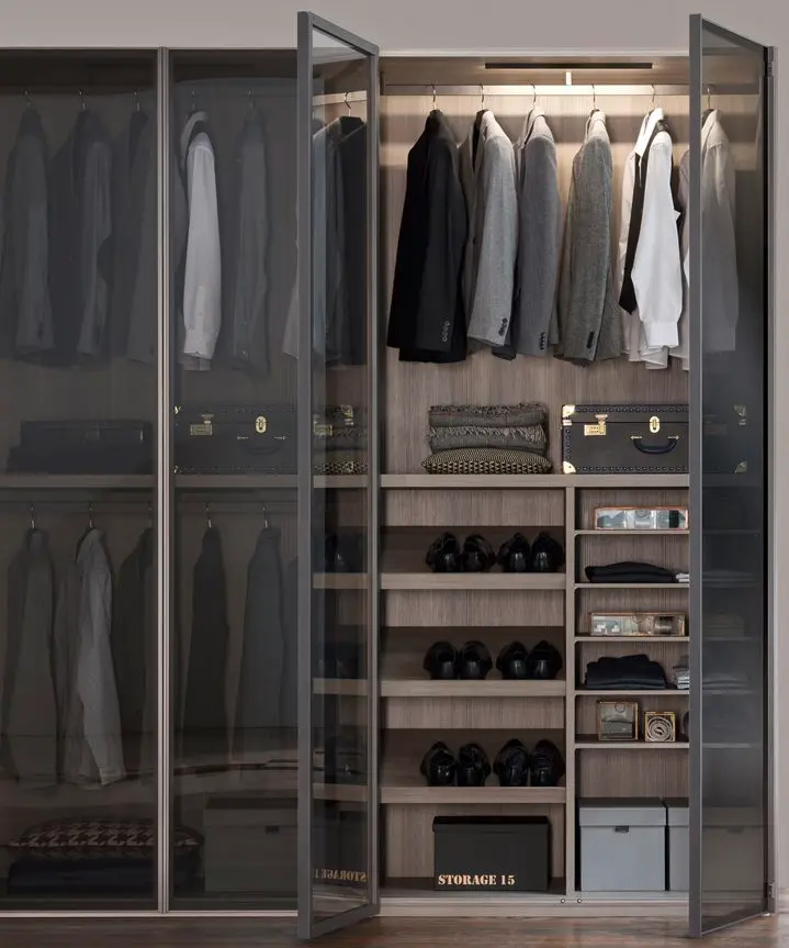 Glass Wardrobe