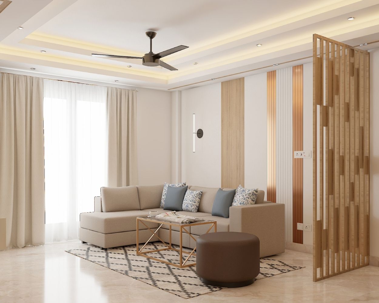 Layered Ceiling