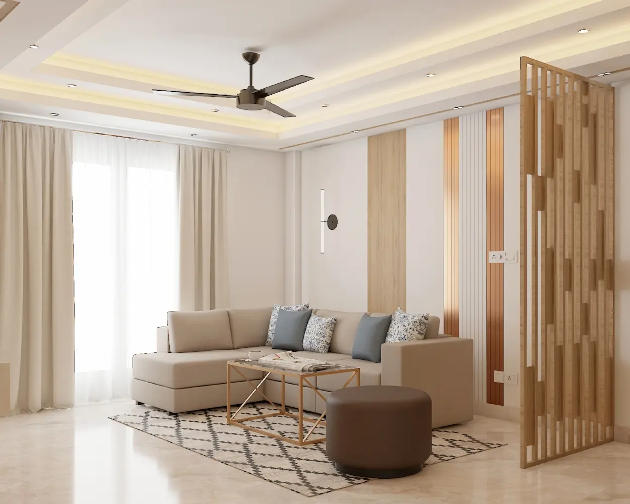 Layered Ceiling