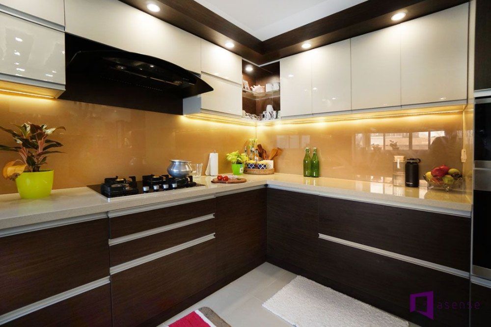 Glass Finish Kitchen
