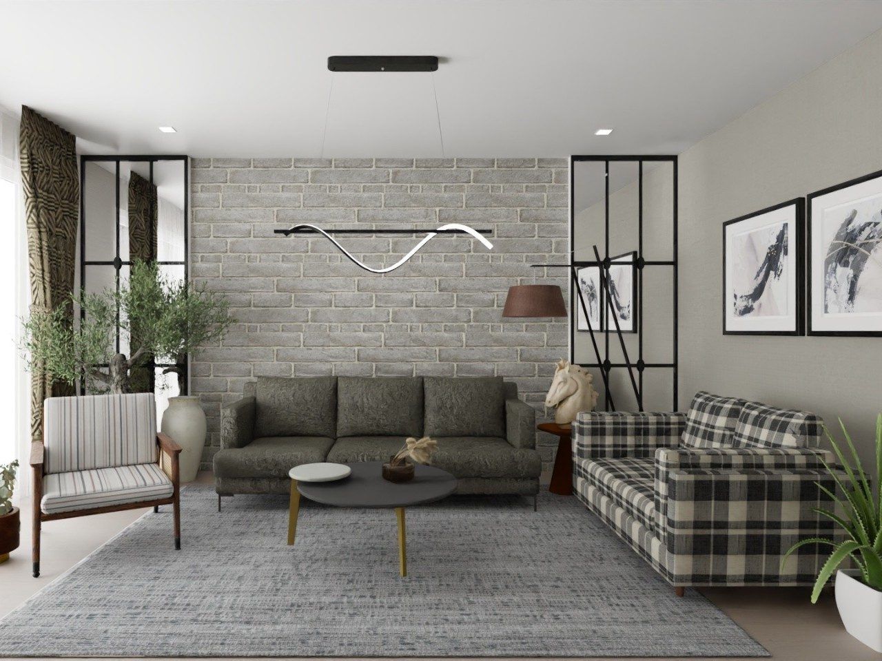 Rustic Living Room