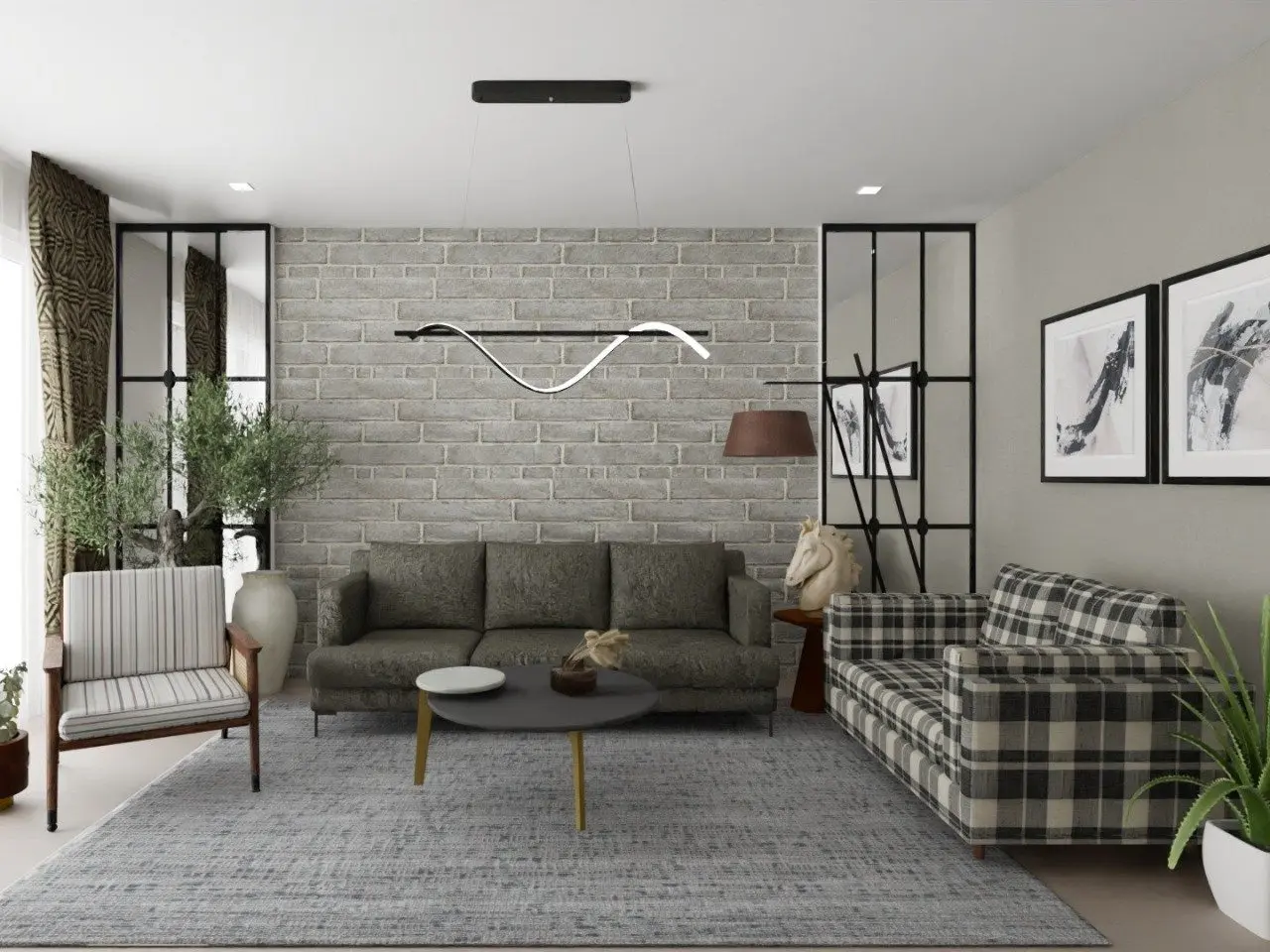 Rustic Living Room