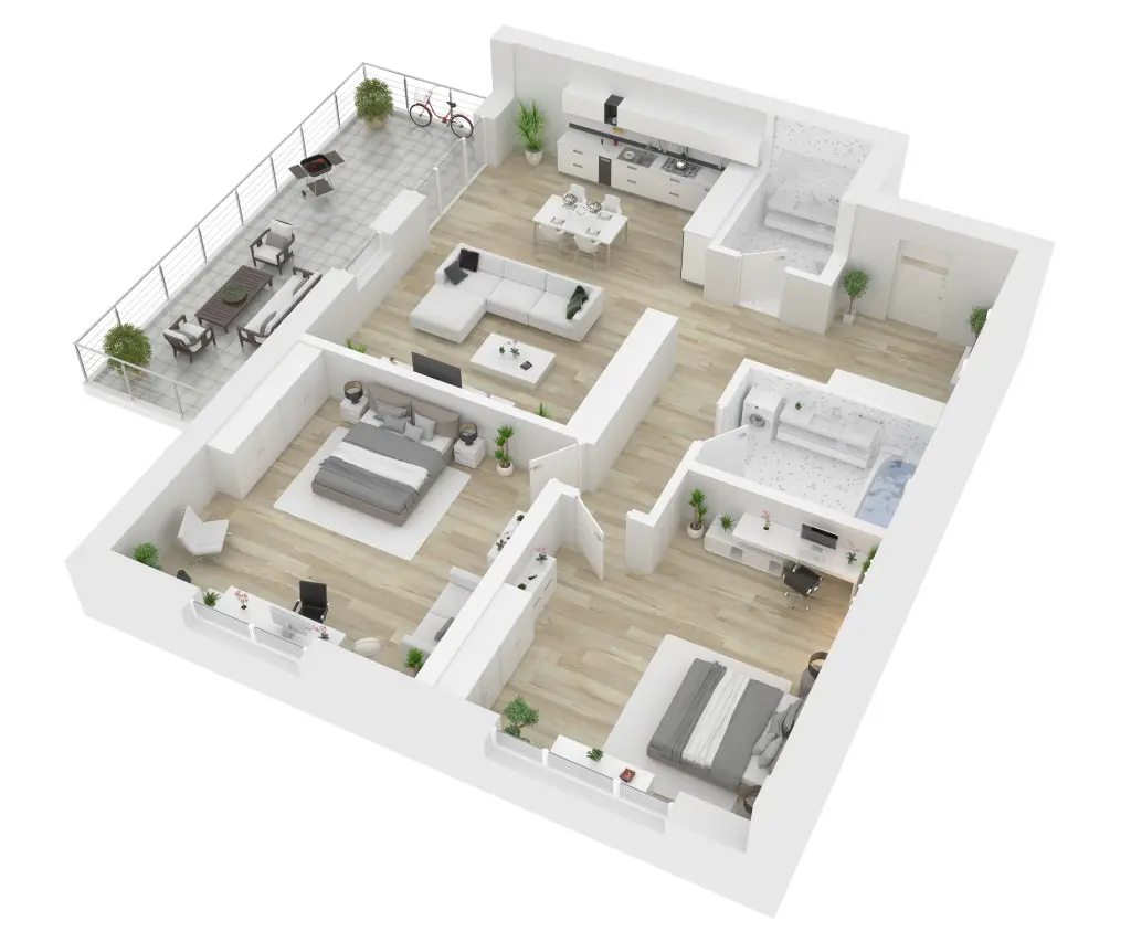2BHK Planning