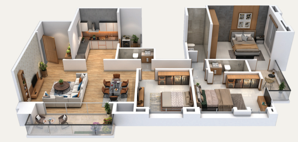 3BHK Planning